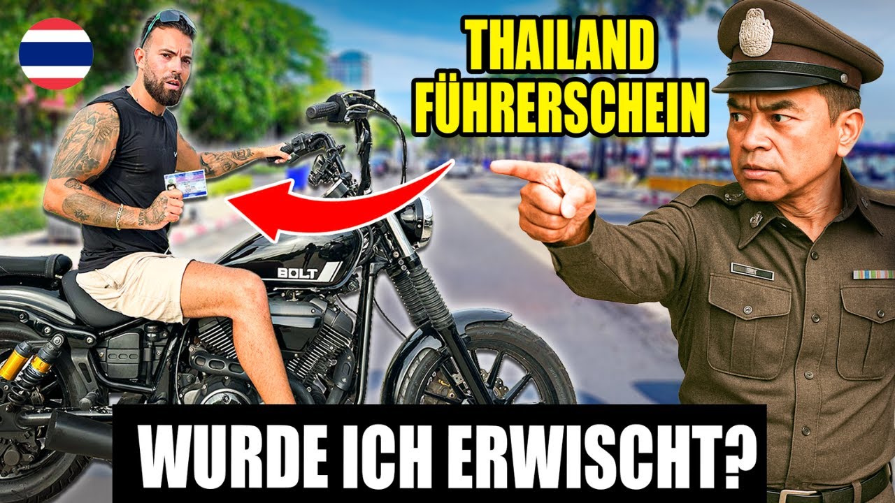 SO EINFACH bekommst du den Führerschein in Thailand ( Schummeln erlaubt?)😱🇹🇭