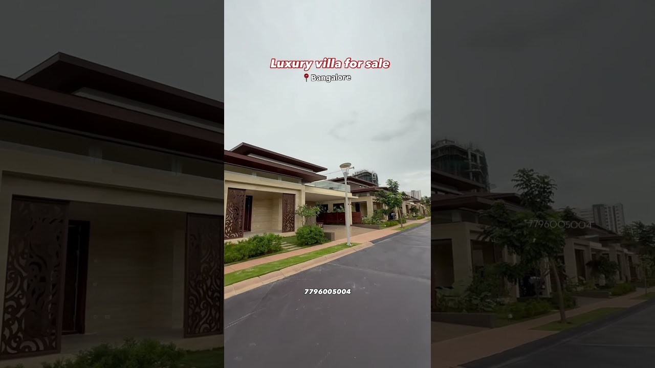 Luxury villa for sale in Bangalore.| 7796005004 | #home #realestate #interiordesign #bangalore