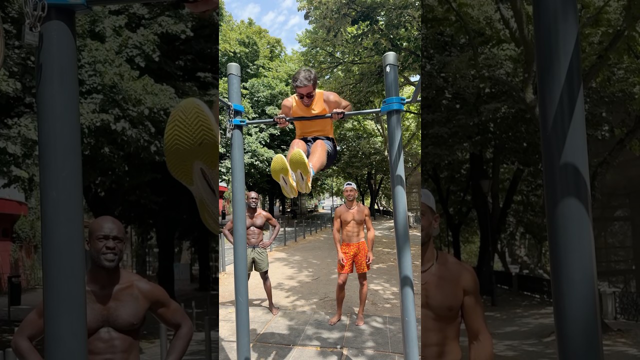 Teaching Strangers to Muscle Up in 5 Minutes