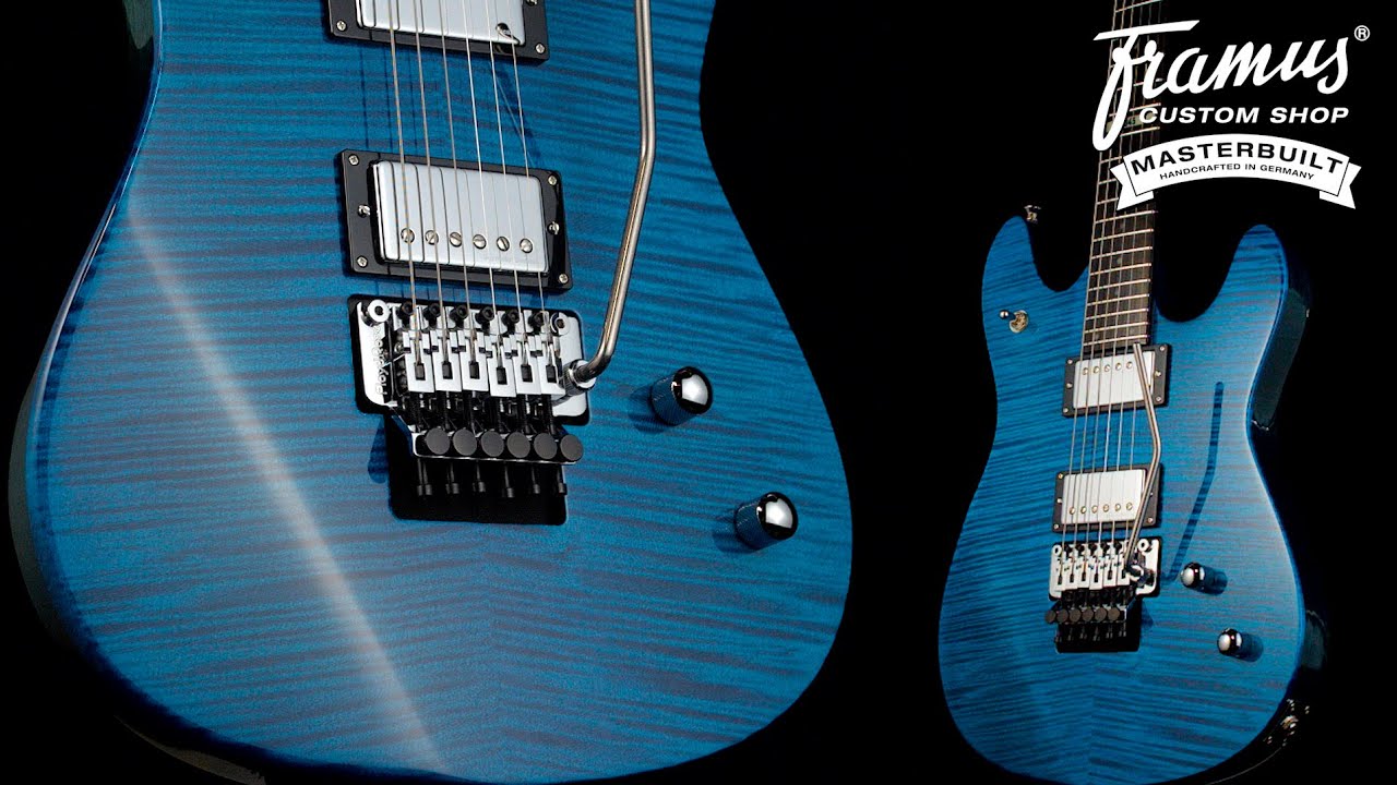 Framus Custom Shop Masterbuilt - Diablo Progressive X - AAA Flamed Maple Top #17-3681