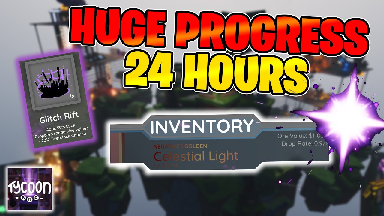 HUGE Progress in My First 24 Hours Playing Tycoon RNG!