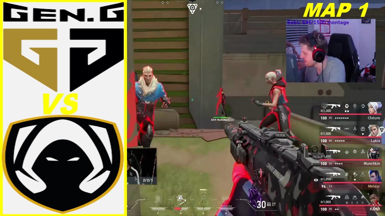 NRG DEMON1, TARIK REACTS TO GENG vs TH | MAP 1 | VALORANT CHAMPION SEOUL 2024.