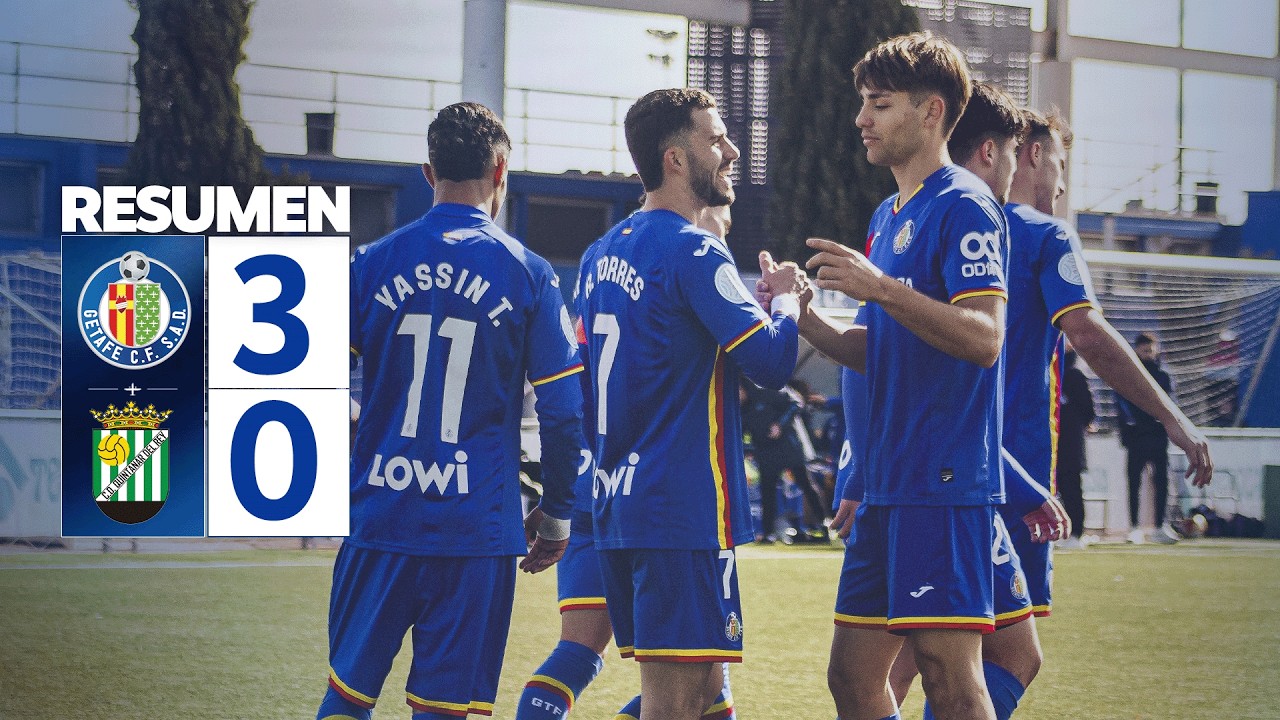 RESUMEN J22 | Getafe B 3 - 0 Quintanar del Rey