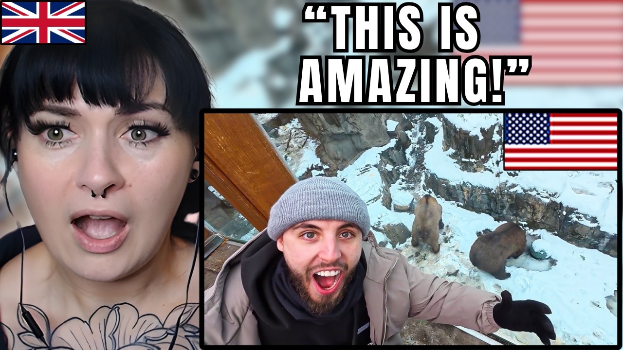 British Girl Reacts to a Brit Visiting the USA for the First Time — Blown Away