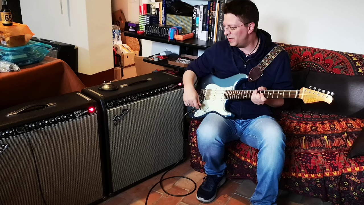 Fender Super Reverb '65 - '66 CTS \ ceramic vs alnico speaker comparison
