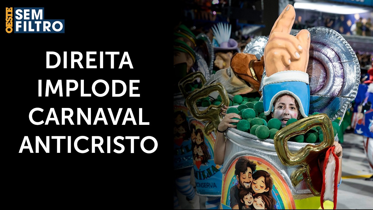 CARNAVAL 2026: Oposição reage a desfile pró-Lula e viraliza trend 'família em lata'
