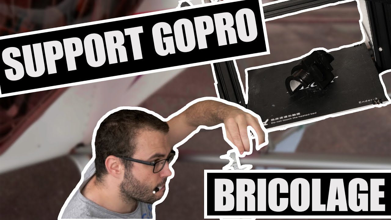 DIY : Support GoPro SUR MESURE en Impression 3D - HS Brico #2