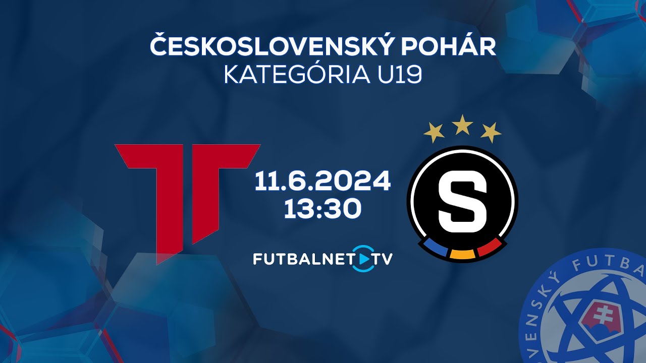 Československý pohár U19 (2024): AS Trenčín - AC Sparta Praha (zostrih)