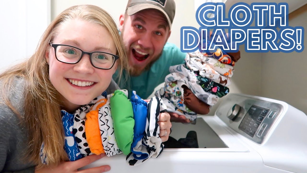 Newborn Cloth Diaper Routine | Day in the Life!