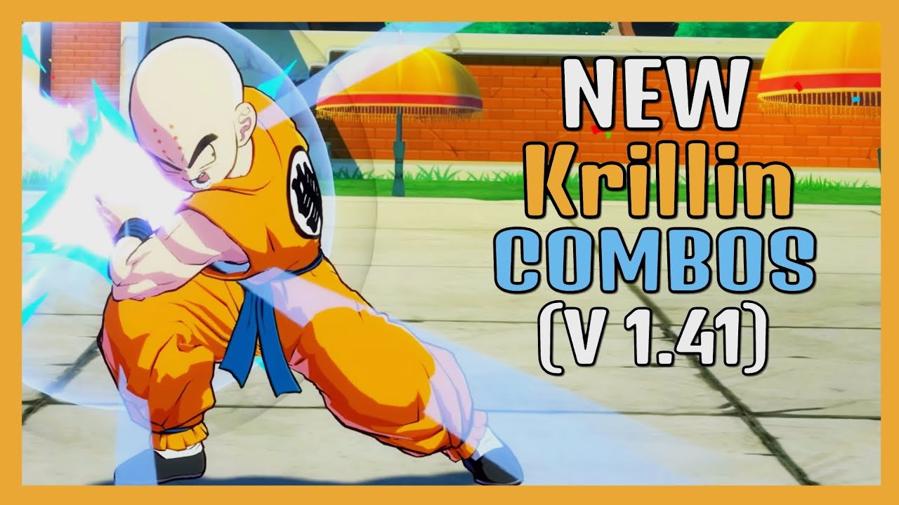 Krillin's NEW Combos Are HYPE!! [DBFZ 1.41 Patch] 