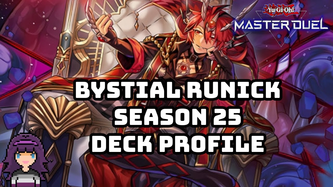 This Is SUCH A COOL CONTROL DECK! | Bystial Runick Season 25 Deck Profile