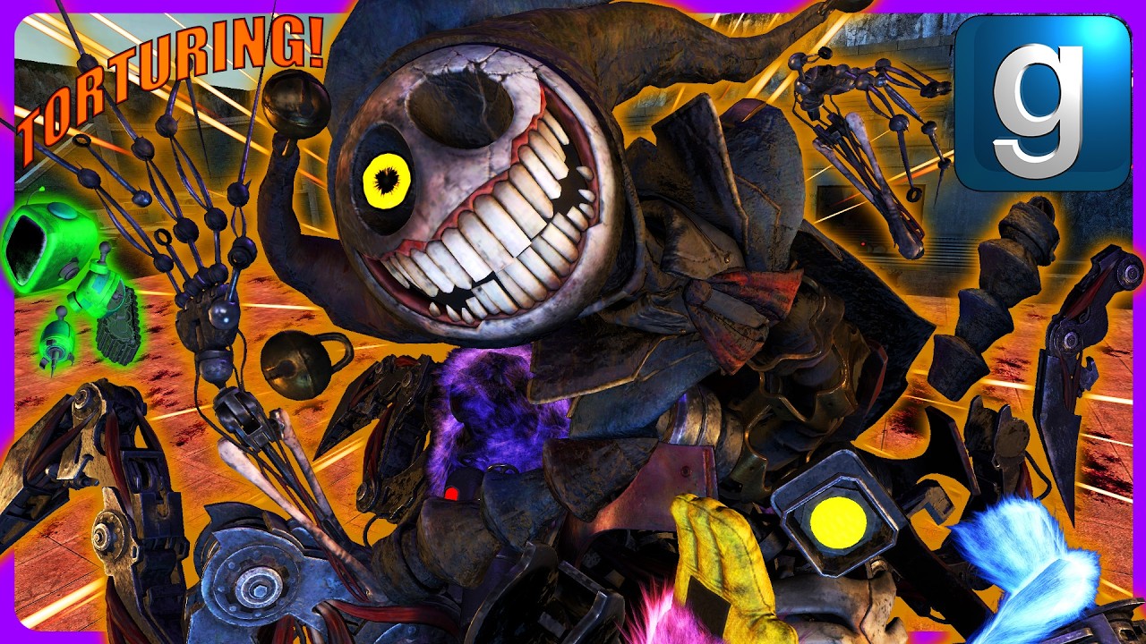 Gmod Poppy Playtime | Torturing Poppy Playtime Prototype!