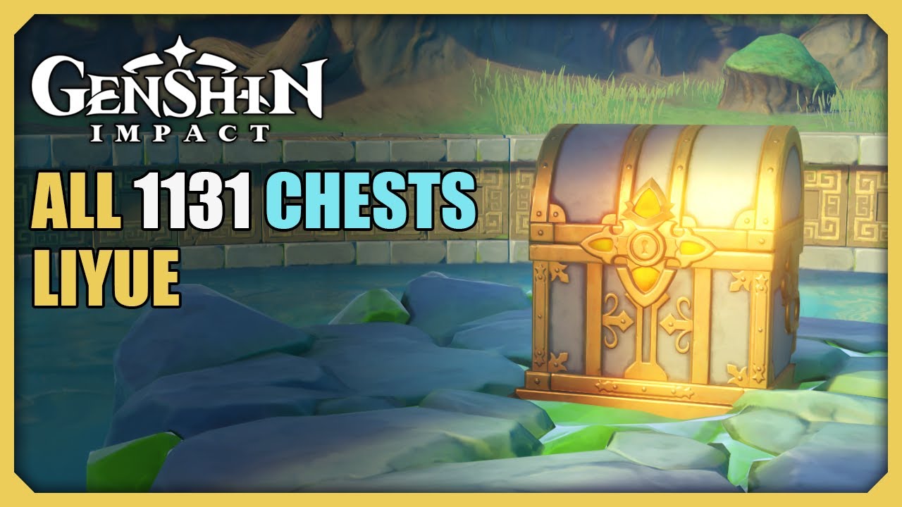 ALL 1131 Liyue Chests Locations | Genshin Impact