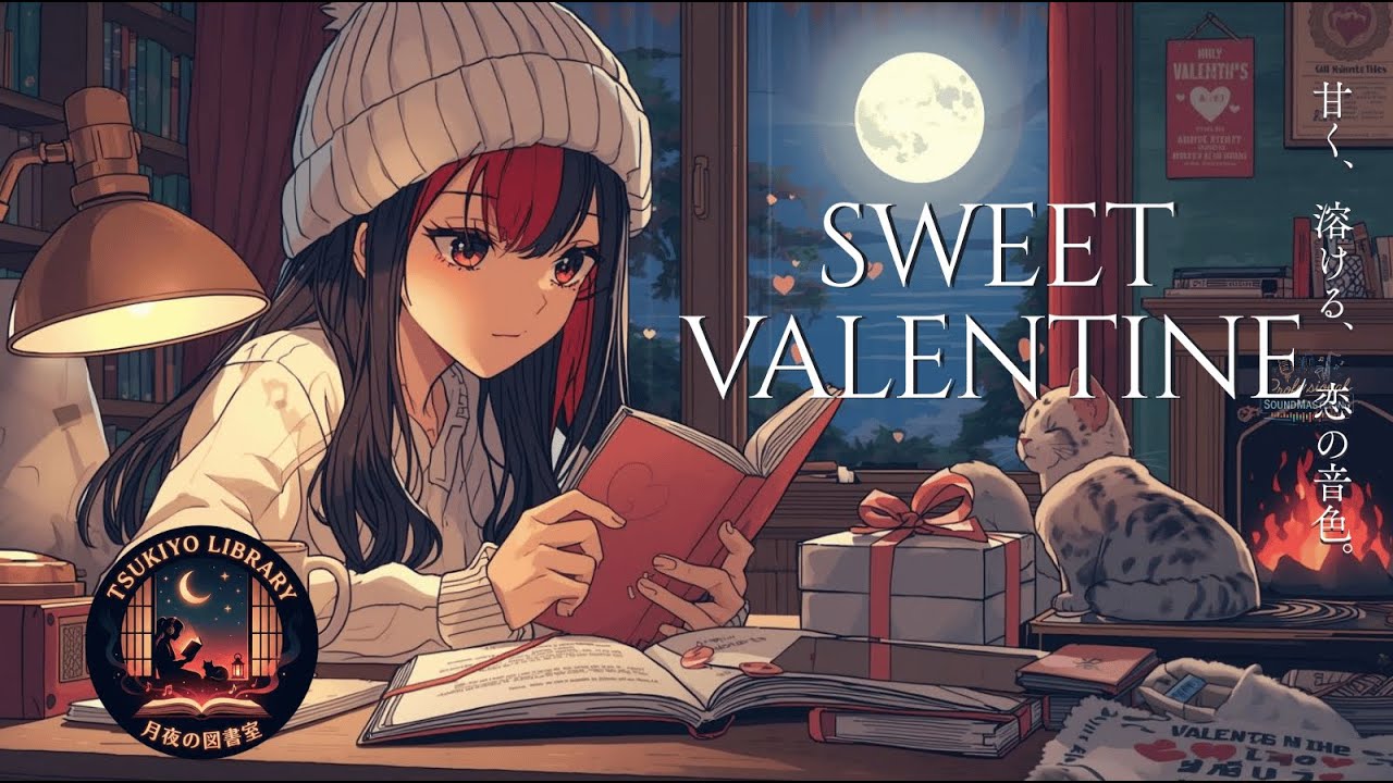 Valentine Cooking Jazz 🍫 チョコ作りとお菓子作りのための幸せBGM / Sweet & Relaxing/作業用BGM｜Valentine Piano Jazz Mix