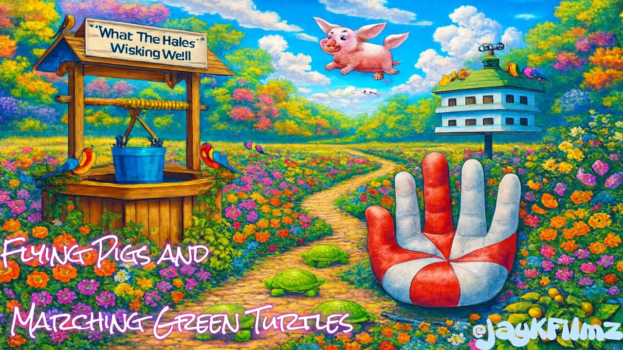 Flying Pigs and Marching Green Turtles