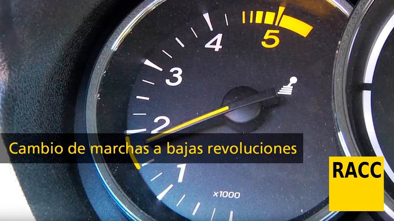 Cambio de marchas a bajas revoluciones | Técnicas de conducción eficiente
