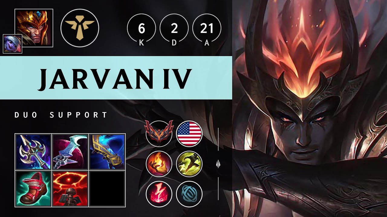 Jarvan IV Support vs Alistar - NA Grandmaster Patch 25.21