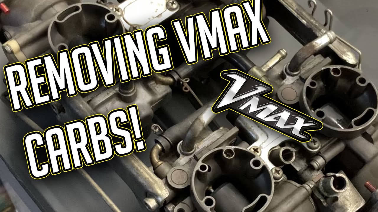 Yamaha Vmax removing the carbs of this POWER Cruiser!