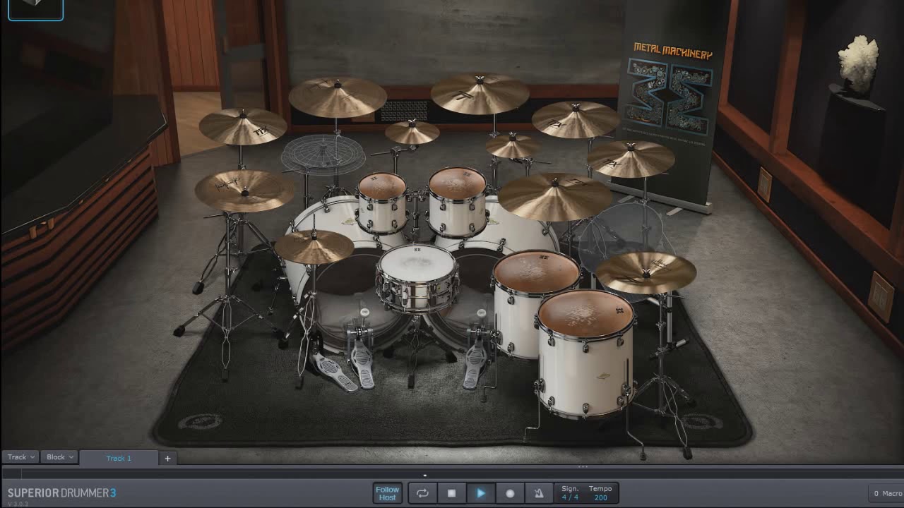 Trivium - The Sin And The Sentence only drums midi backing track