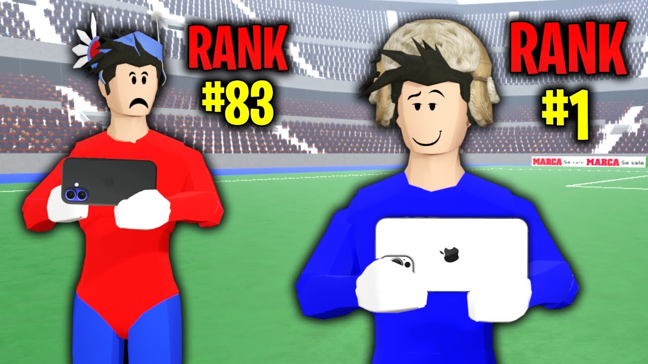 The BEST MOBILE PLAYER In Realistic Street Soccer.. (Roblox)