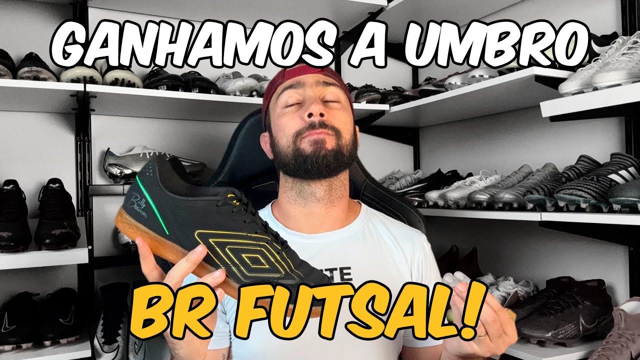 A BR FUTSAL TAMBÉM TEM UMA CHUTEIRA! - Análise Umbro BR Futsal IC