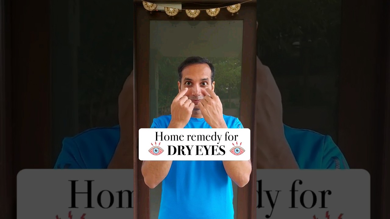 Burning Eyes Relief | Simple Home Remedy for Dry & Stressed Eyes | Eye Burning Sensation Relief