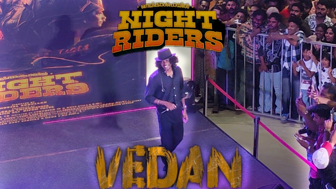 Bhootha Ganam Ft. Vedan I 🔴Live Stage Show | Nellikkampoyil Night Riders I Rappers Media 