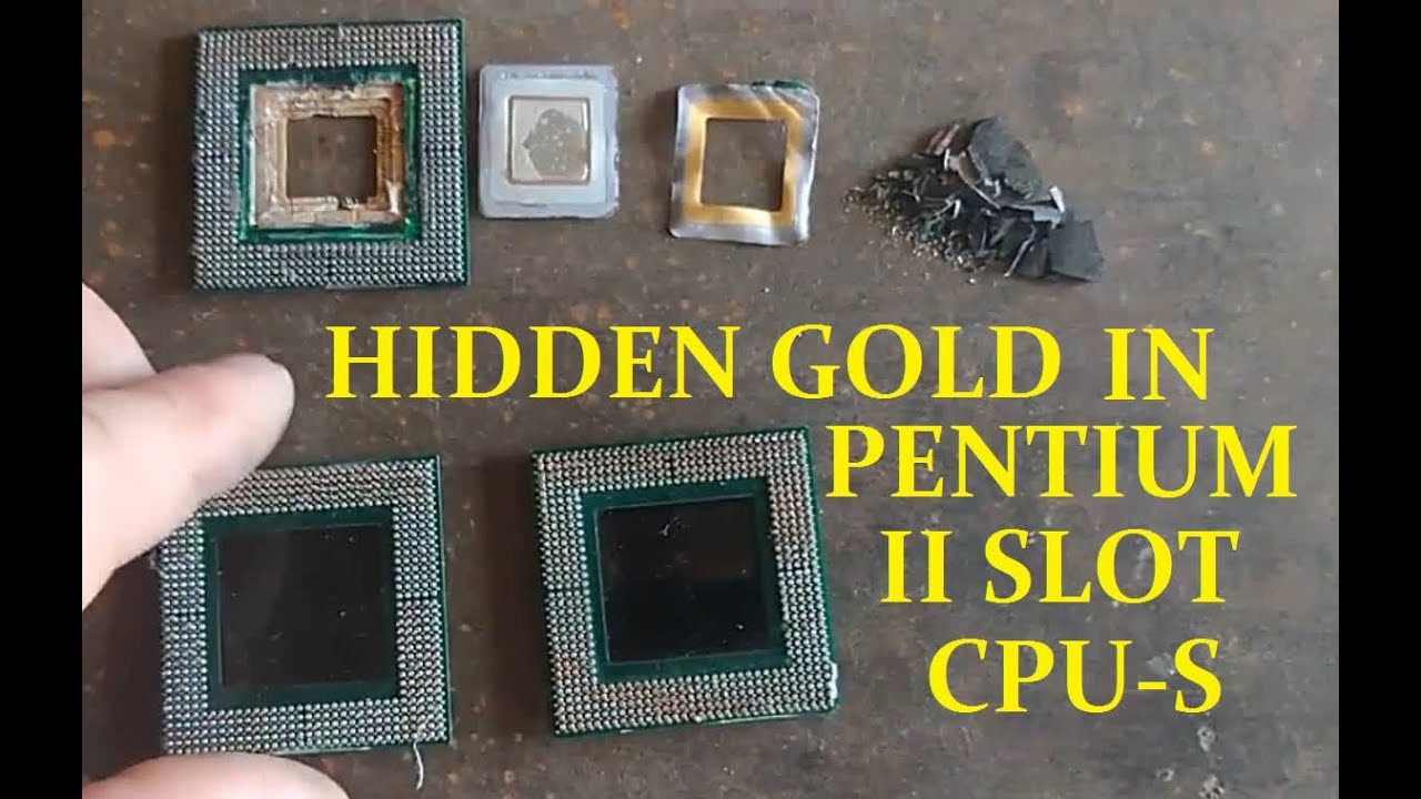 Hidden Gold in Pentium 2 Slot Procesors!