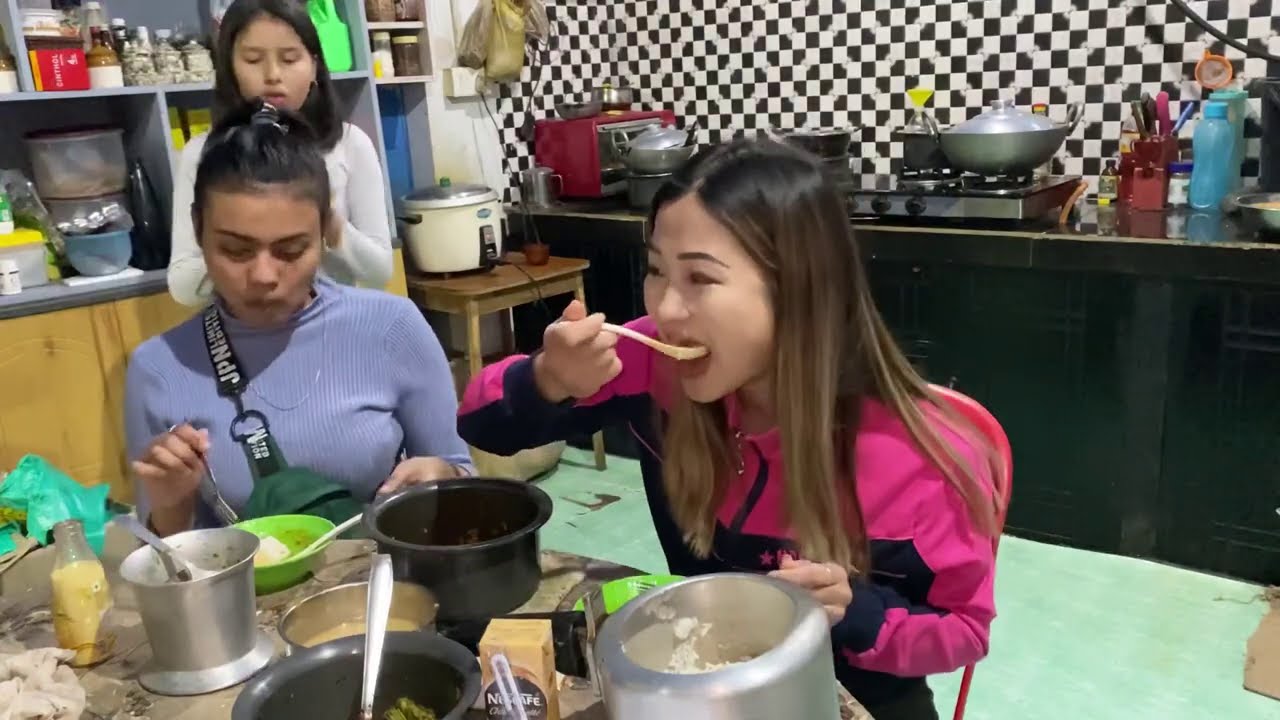 Spicy leh zawngtah bawl kan ei ~ tui kawh | lucy siakhel | mizo mukbang