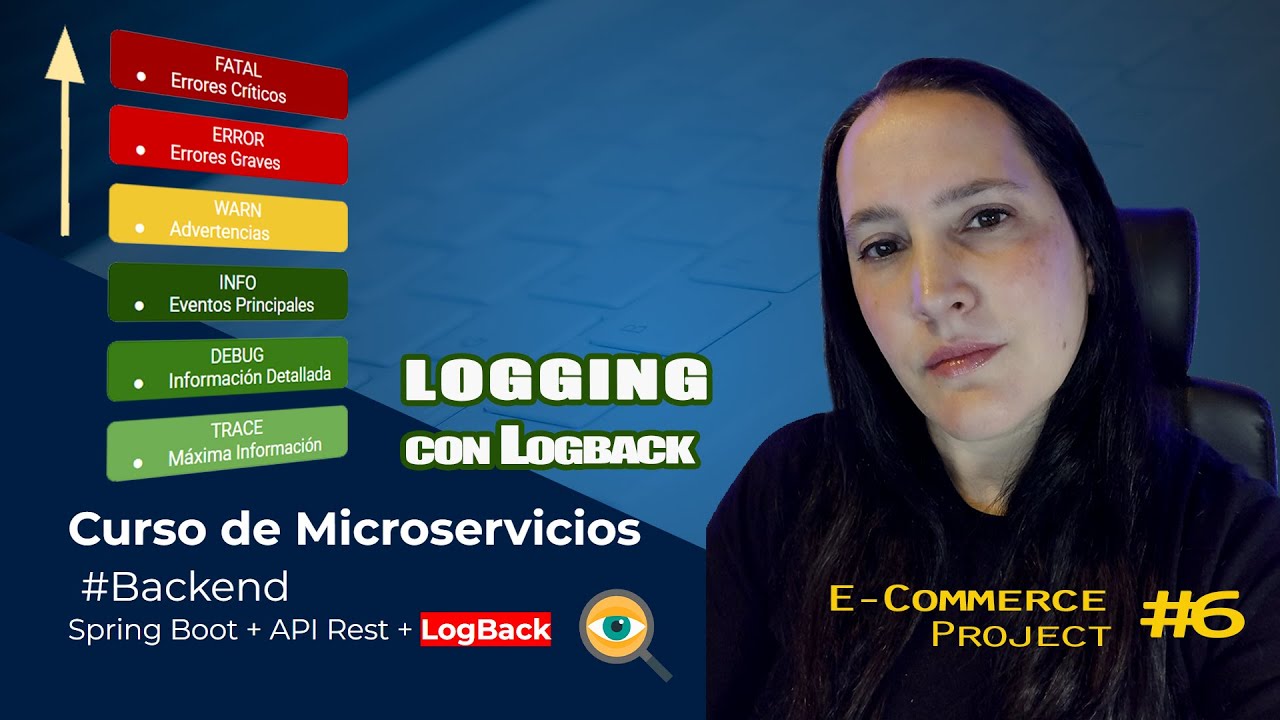 🌟 Logging with Logback ApiRest Spring Boot  Spring Cloud Java24 - Curso de Microservicios #6