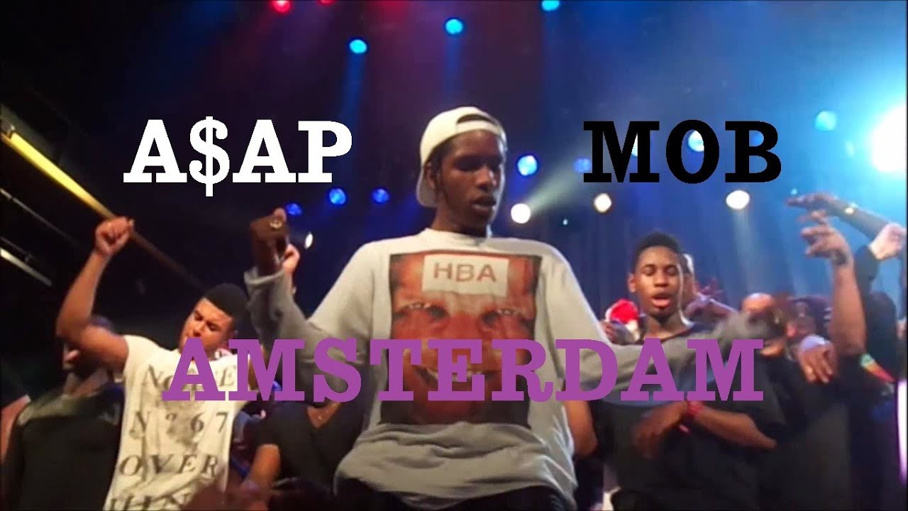 ASAP ROCKY 2013 AMSTERDAM MELKWEG