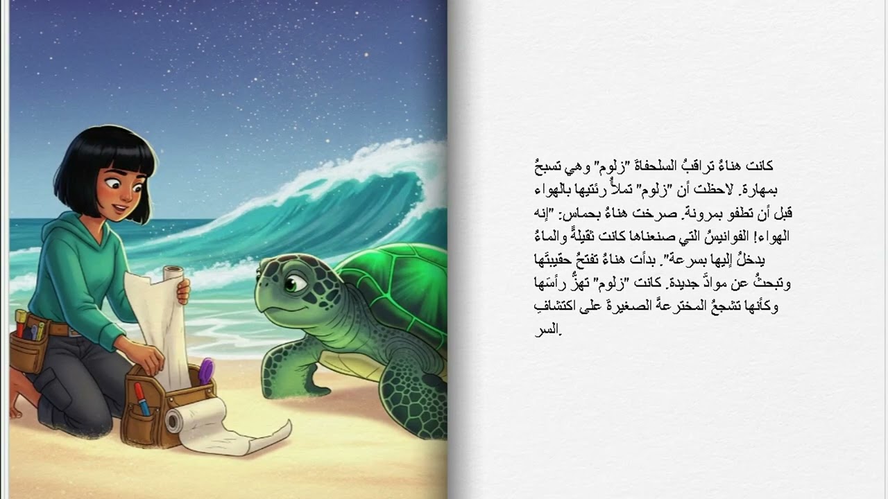 فوانيس البحر المضيئة ARABIC قصة للأطفال متعة العلوم للأطفال