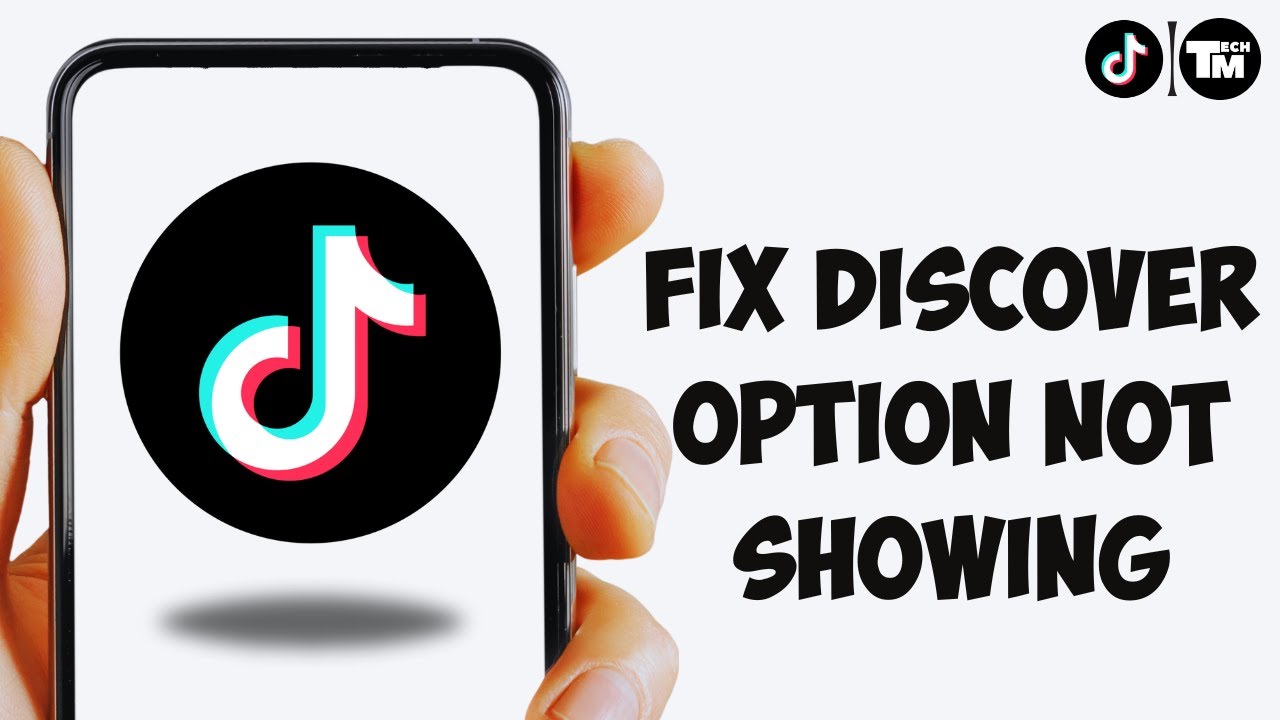 How to Fix Discover Option Not Showing Problem on Tiktok.Tiktok Discover option missing problem Fix