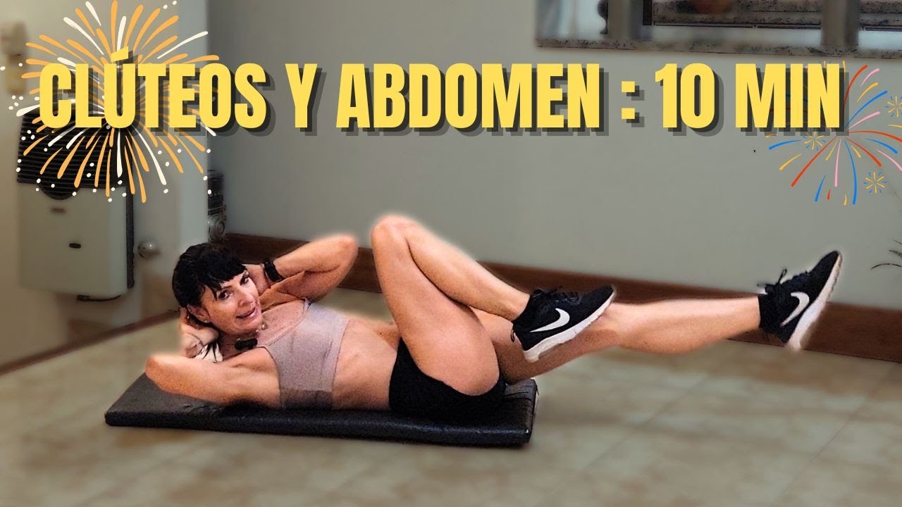 Rutina de Glúteos y Abdomen en Casa: Corta y Efectiva (Especial Fin de Año)