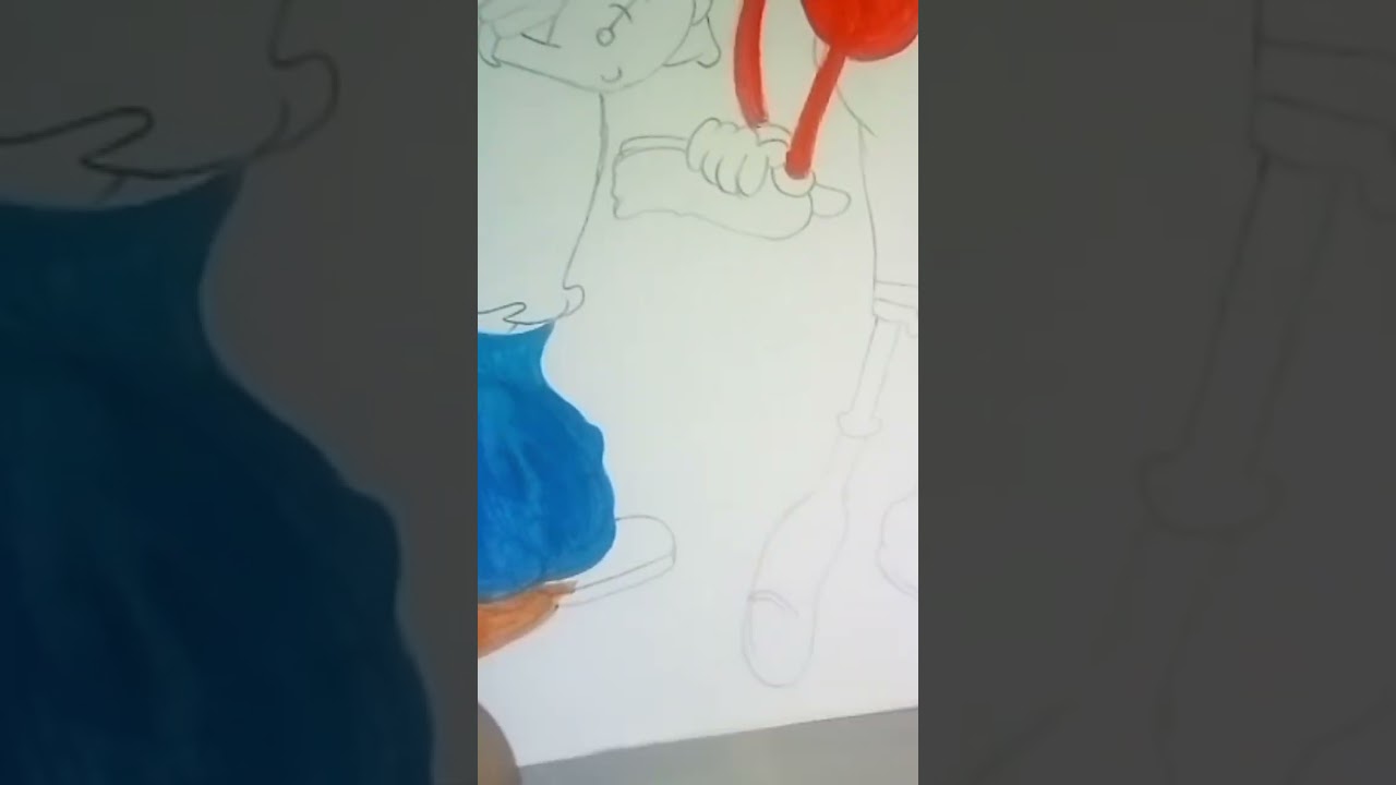 popeye tha sailor man drawing 