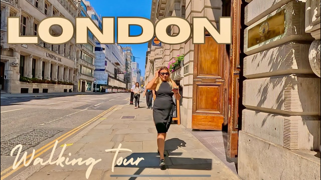 London Heatwave Walk: Discovering the City Centre in the Sun ☀️ 🚶🌆
