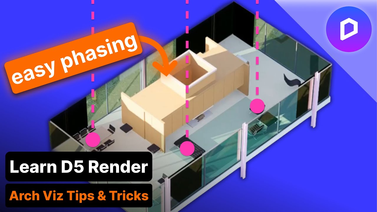 Phasing Animations in D5 Render in 10 Minutes! Step by Step Guide!
