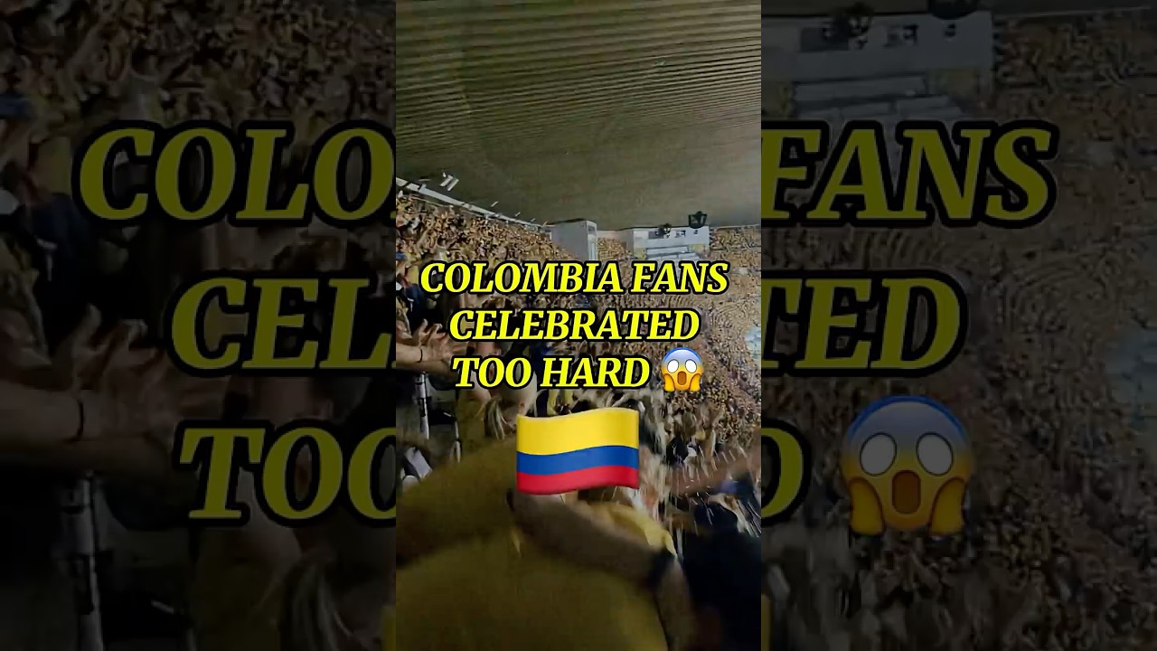 Colombia Fans Go Wild After Goal 😱 Craziest World Cup 2026 Celebration!