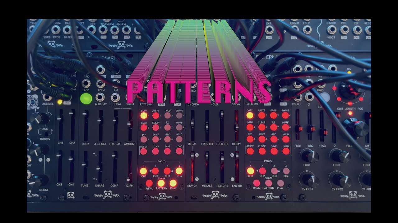 Patterns (Performance Oriented 4 Channel Trigger Sequencer)
