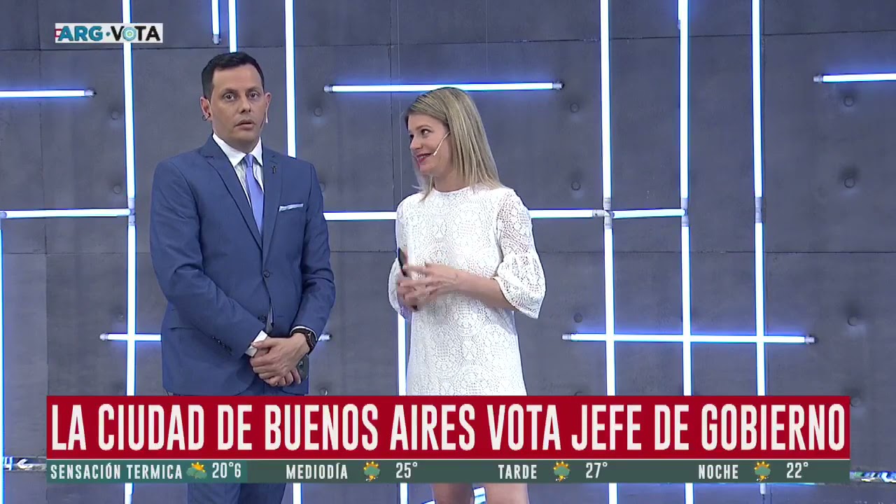 Elecciones a Presidente 2019 Cobertura especial C5N Lorena Serini