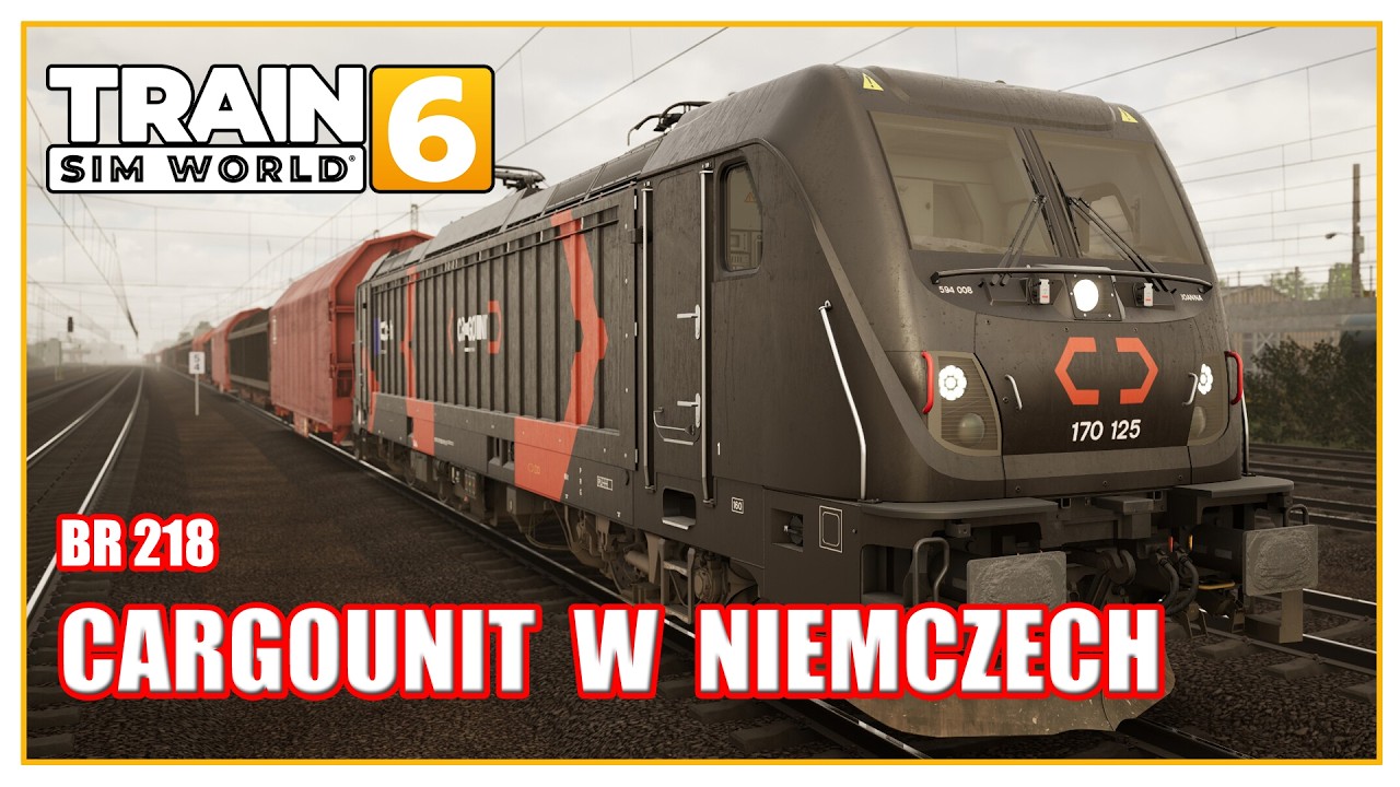 CargoUnit w Niemczech | Traxx BR 187  | Train Sim World 6 po polsku | Symulator kolejowy