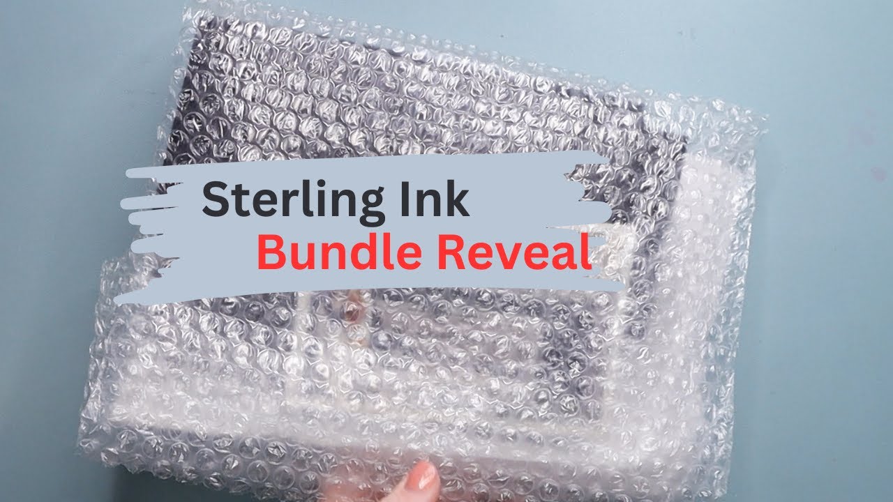 Распаковка набора Sterling Ink! Скрытые изменения, сюрпризы и тест пера