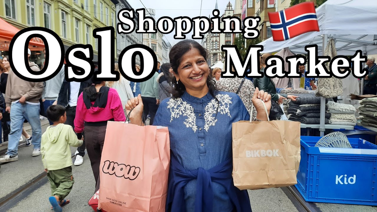 Shopping In Oslo | Yearly Sale Market | Oslo | Norway |
