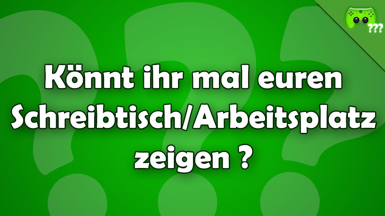 Könnt ihr mal euren Arbeitsplatz zeigen ? - Frag PietSmiet ?!