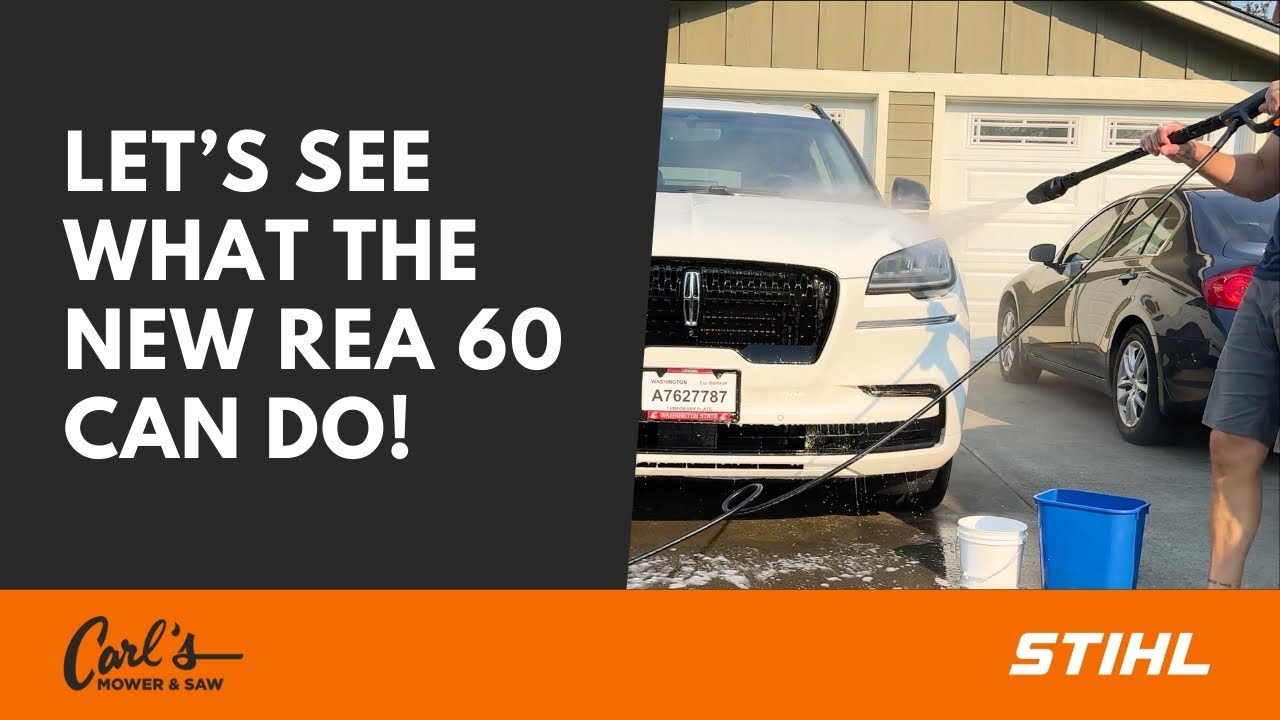 Your New Favorite Way to Wash Your Car | STIHL REA 60