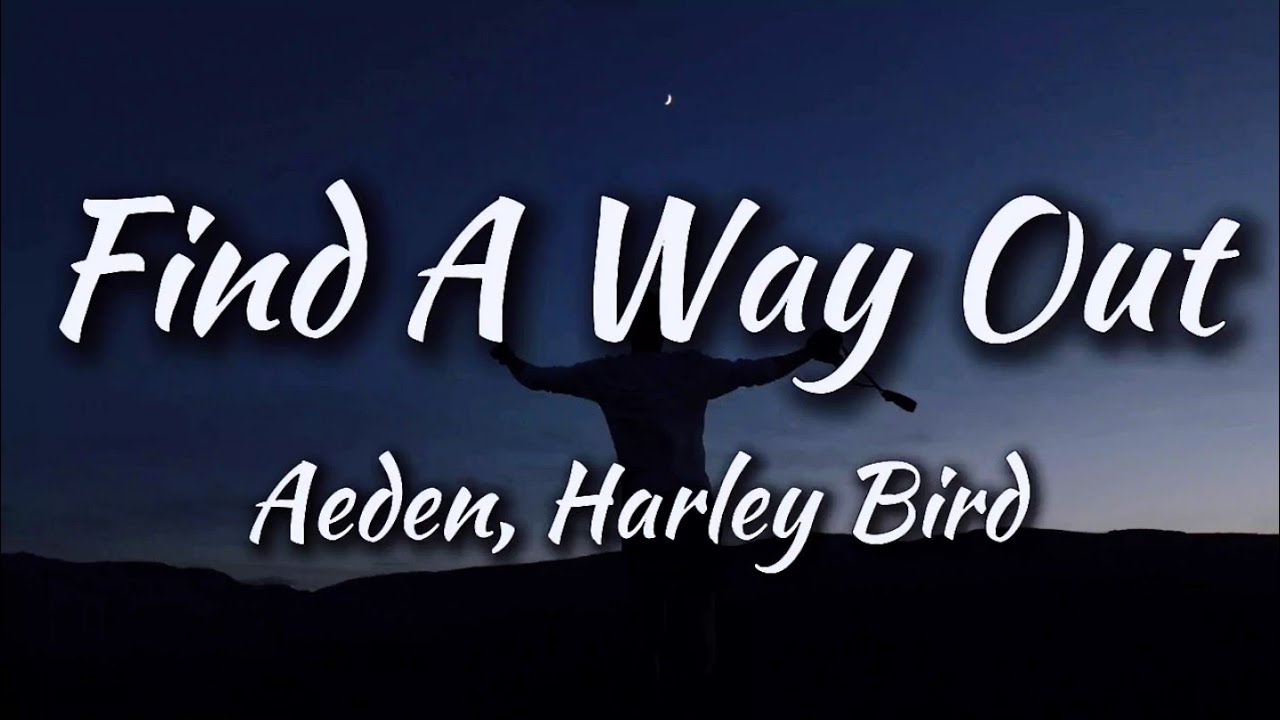 Aeden & Harley Bird - Find A Way Out (Lyrics)