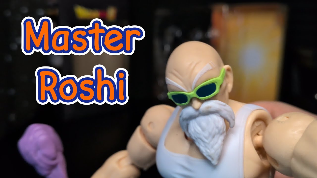 Dragon Stars MASTER ROSHI Dragon Ball Z Figure Review