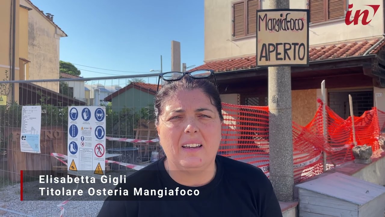Osteria Mangiafoco in viale Castracani: "Grosse difficoltà per i lavori, mancano i parcheggi"
