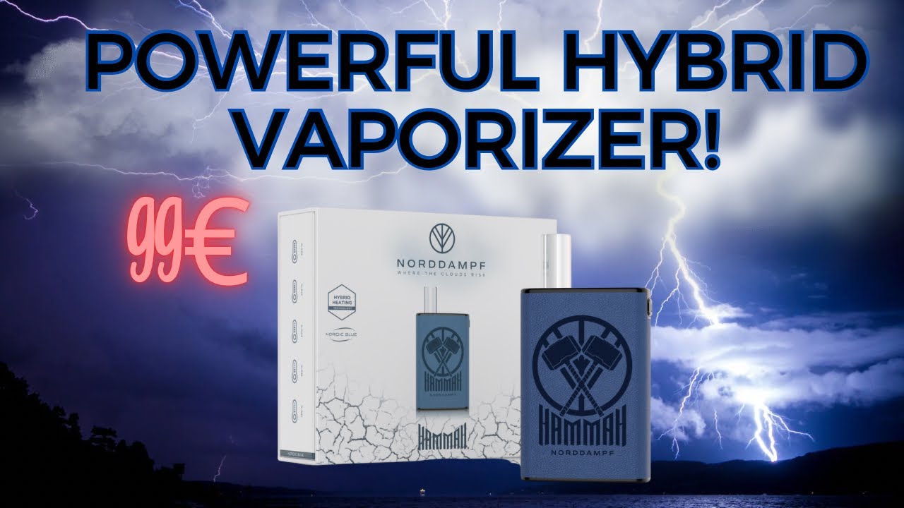 HAMMAH Vaporizer Review 🔥 Powerful Hybrid Vaporizer with Glass Mouthpiece | Compact & Nicotine-Free