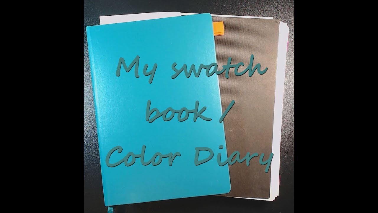 My swatch books - How I organize my coloring (reupload)